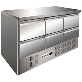 refrigerated table KTM 306 | 400 ltr | convection cooling product photo