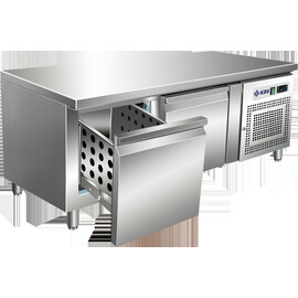 UKT 211 undercounter refrigerated worktable with 2 drawers product photo
