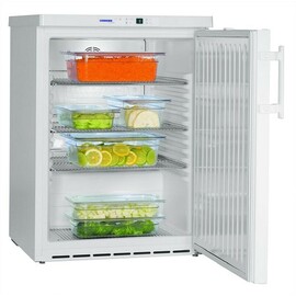 solid door refrigerator FKUv 1610 white 141 ltr | convection cooling | door swing on the right product photo