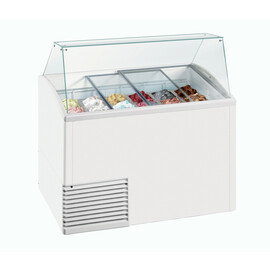 ice cream sales counter Dolce Gelato 230 volts | straight product photo