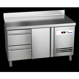 refrigerated table READY KT2612 convection cooling 172 Watt 145 ltr | upstand | 2 drawers product photo