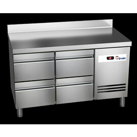 refrigerated table READY KT2614 convection cooling 122 ltr | upstand | 4 drawers product photo