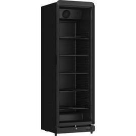 glass doored refrigerator KBS 384 black | convection cooling | 595 mm x 585 mm H 1878 mm product photo