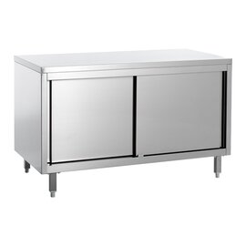 pass-through cabinet 1400 mm  x 700 mm  H 850 mm with Sliding doors on both sides product photo