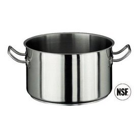 meat pot KG LINE 2000 20.5 l stainless steel  Ø 360 mm  H 215 mm  | stainless steel handles product photo