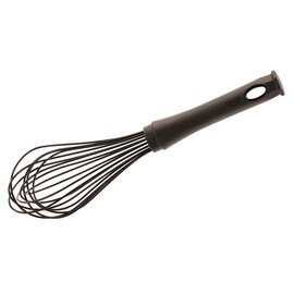 whisk plastic black 8 wires plastic handle  L 350 mm product photo