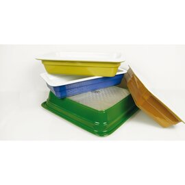 GN container GN 1/1  x 65 mm porcelain orange induction-compatible product photo