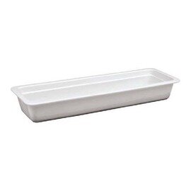 GN container GN 2/4  x 65 mm porcelain white induction-compatible product photo