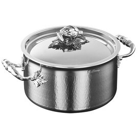 saucepan OPUS Prima 3.5 ltr stainless steel with lid  Ø 200 mm  H 110 mm  | 2 handles product photo
