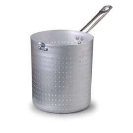 long handled colander aluminium | Ø 200 mm  H 185 mm product photo