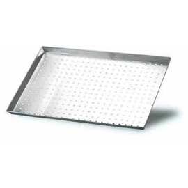 perforated baking dish perforated aluminium  L 400 mm  B 300 mm  H 30 mm product photo