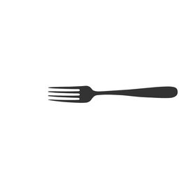 dessert fork BELGIOIOSO alpacca silver plated  L 185 mm product photo