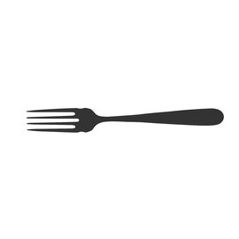 fish serving fork VISCONTI alpacca silver plated  L 251 mm product photo