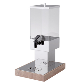 juice dispenser SQUARE REVOLUTION 3.5 ltr | plastic tap product photo