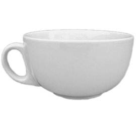 latte cup with handle 570 ml porcelain white product photo