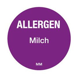 label Movemark • allergen milk Ø 25 mm | 1000 / roll product photo