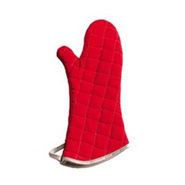protective glove red with cuff 1 pair 330 mm product photo