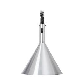 heat lamp LSH-010 aluminium aluminum coloured  Ø 280 mm  H 360 mm product photo