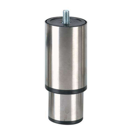 adjustable foot LPI-503 | stainless steel with plastic base black H 145 - 200 mm product photo