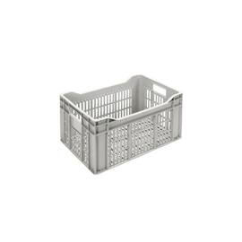 stackable container grey L 540 mm W 360 mm H 290 mm | perforated product photo