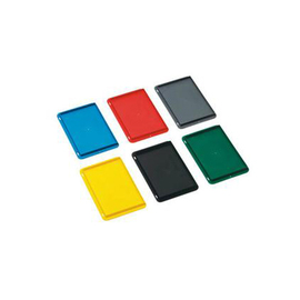 Loser Deckel, PP rot, 200 x 100 x H 10 mm, 0,17 kg product photo
