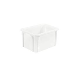 stackable container|transport container SPECIAL  • white  | 18 ltr | 400 mm  x 300 mm  H 215 mm product photo