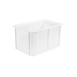 stackable container|transport container SPECIAL  • white  | 60 ltr | 600 mm  x 400 mm  H 320 mm product photo