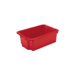 stack and nest container ROTA  • red  | 30 ltr | 600 mm  x 400 mm  H 220 mm product photo