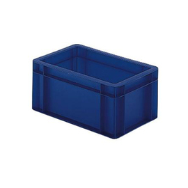 stackable container Rainbow Line Euronorm PP blue closed 5.5 ltr | 300 mm x 200 mm H 145 mm product photo