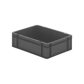 stackable container Rainbow Line Euronorm PP yellow closed 10 ltr | 400 mm x 300 mm H 120 mm product photo
