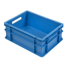 stackable container Colour Line Euronorm PP blue 15 ltr | 400 mm x 300 mm H 170 mm product photo