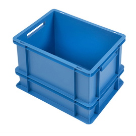 stackable container Colour Line Euronorm PP blue 30 ltr | 400 mm x 300 mm H 325 mm product photo