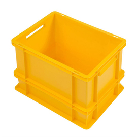 stackable container Colour Line Euronorm PP yellow 30 ltr | 400 mm x 300 mm H 325 mm product photo