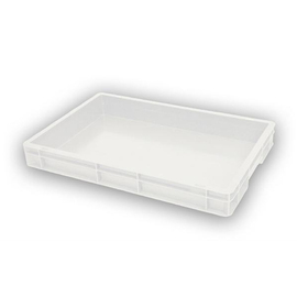 dough container HDPE white 12.5 l | 600 mm x 400 mm H 70 mm product photo