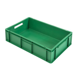 stackable container Colour Line Euronorm PP green 33 ltr | 600 mm x 400 mm H 170 mm product photo