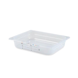 food container GASTRO-PLUS GN 1/2 PP transparent 4 ltr | 325 mm x 265 mm H 65 mm product photo