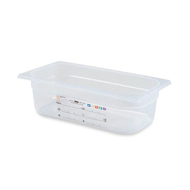 food container GASTRO-PLUS GN 1/3 PP transparent 4 ltr | 325 mm x 176 mm H 100 mm product photo