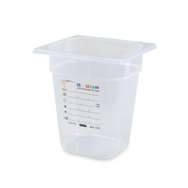 food container GASTRO-PLUS GN 1/6 PP transparent 3.4 ltr | 176 mm x 162 mm H 200 mm product photo