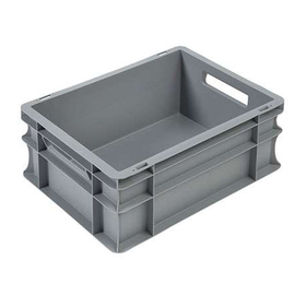 stackable container Euronorm | 15 ltr | open handles | 400 mm x 300 mm H 170 mm product photo