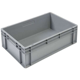 stackable container Euronorm | 42 l | closed handles | 600 mm x 400 mm H 220 mm product photo
