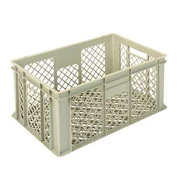 stackable container Euronorm GOLD LINE | bottom + sides perforated 58 ltr product photo