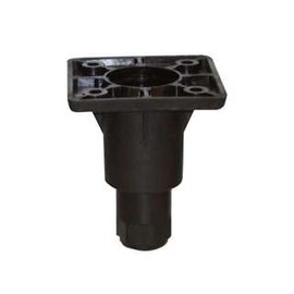 adjustable foot F1113 plastic black H 90 - 110 mm product photo