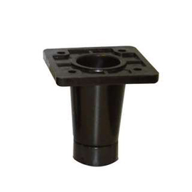 adjustable foot plastic black H 100 - 120 mm product photo
