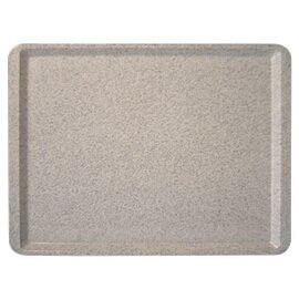 canteen tray GFP-SMC quartzite black rectangular | 460 mm  x 344 mm product photo