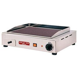 CLEARANCE | Fast Grill, model &quot;VCR 6C&quot;, glass ceramic tops, grooved grille, 360 x 270 mm product photo