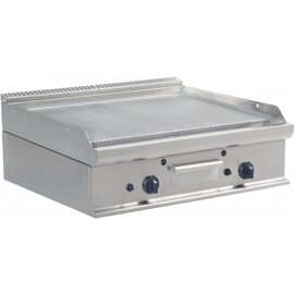 gas griddle plate E7/KTG2BBR • grooved 12 kW product photo