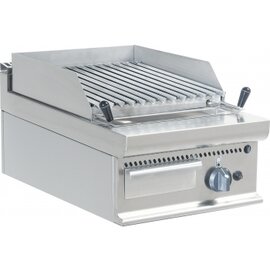 gas lava stone grill E7/BS1BB countertop device 8 kW  H 270 mm product photo