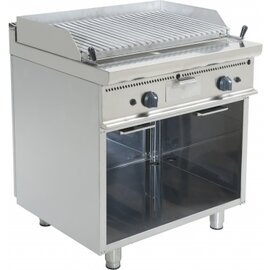 gas lava stone grill E7/BS2BA floor model 16 kW  H 850 mm product photo