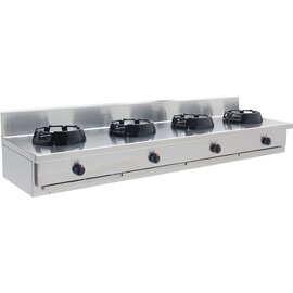 gas-powered wok stove CC/04.BB 56 kW | plates side by side product photo