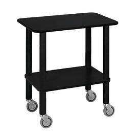 side trolley wood black L 710 mm W 460 mm H 780 mm product photo